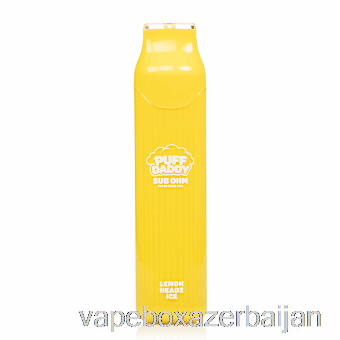 Vape Box Azerbaijan Puff Daddy 6000 Disposable Lemon Headz Ice